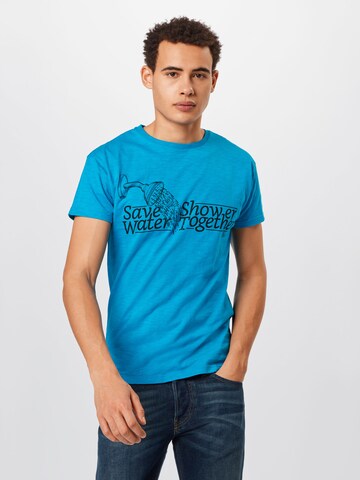 Derbe Shirt in Blue: front