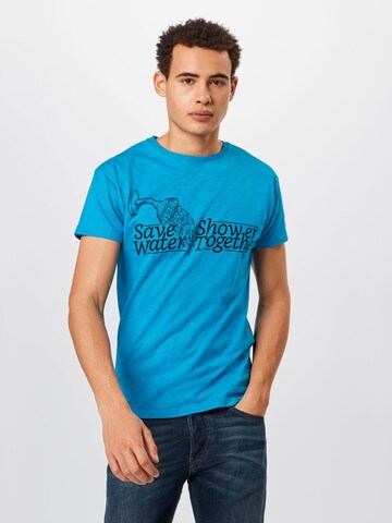 Derbe Shirt in Blauw: voorkant