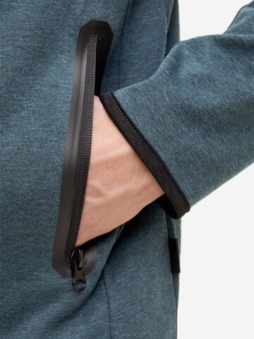 JACK & JONES Sweat jacket 'Fusion' in Blue