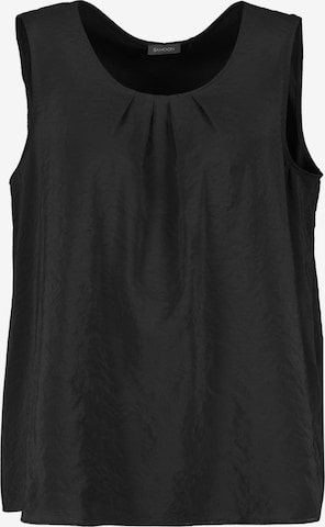 SAMOON - Blusa em preto: frente