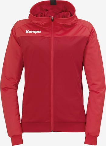 KEMPA Sportjacke in Rot: Vorderseite