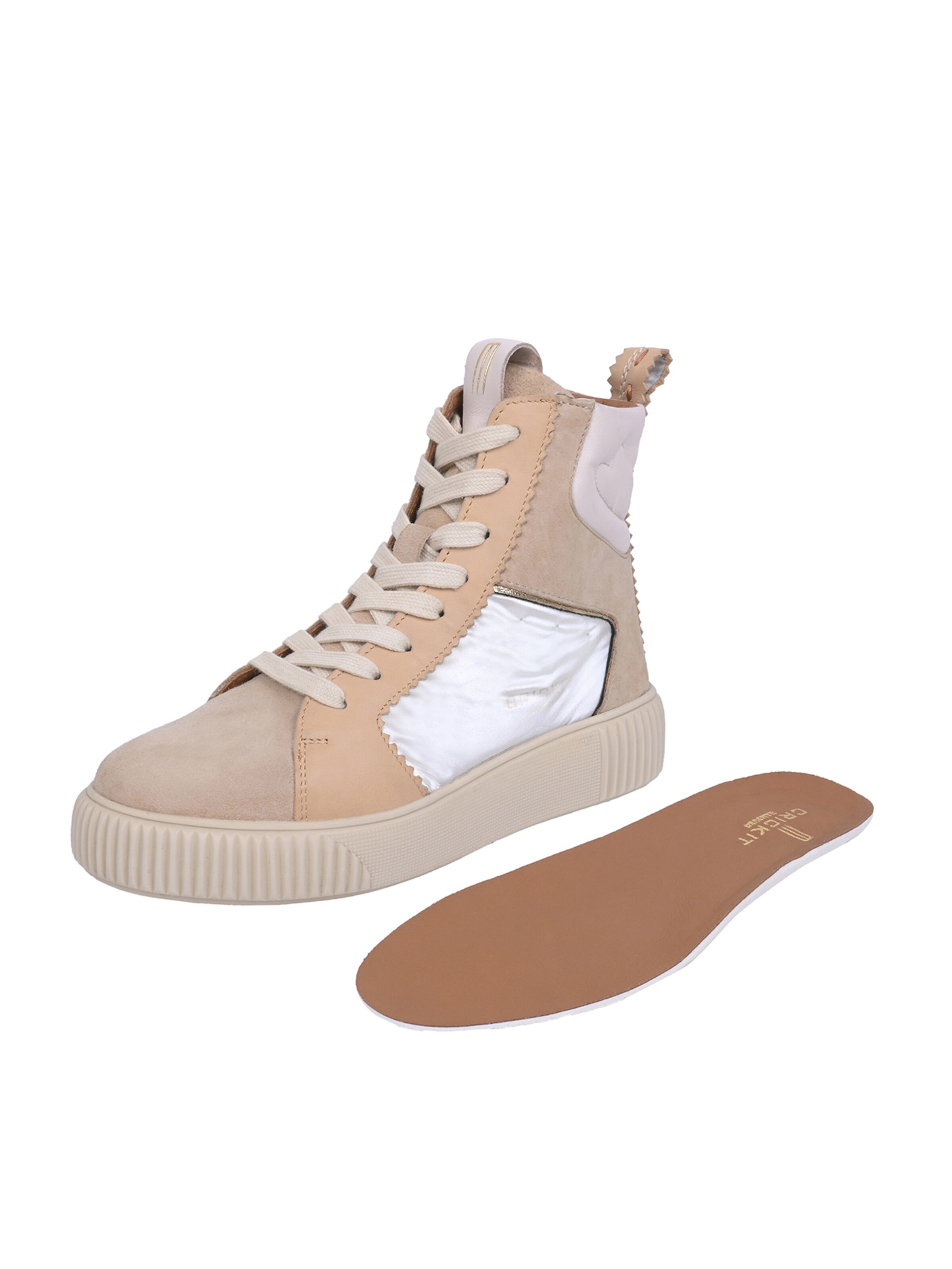 Crickit Sneakers hoog 'NIMA' in Beige