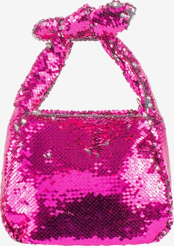 myMo at night Ročna torbica | roza barva: sprednja stran
