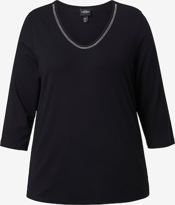 Ulla Popken Shirt in Black: front