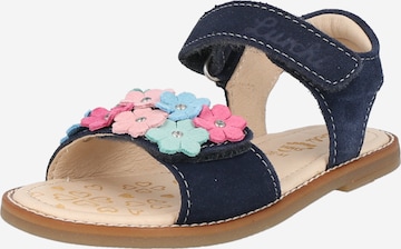 LURCHI Sandals in Blue: front