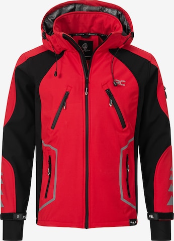 Rock Creek Outdoorjacke in Rot: predná strana