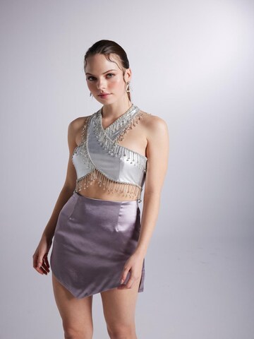 Haut HOLLY LOLLY en gris : devant