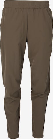 Athlecia Workout Pants 'Timmie' in Brown: front