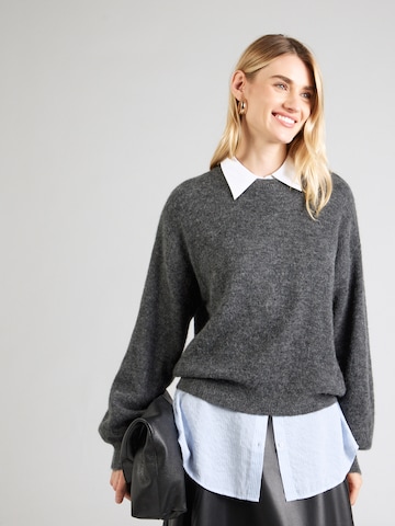 Pullover 'Annamaja Alegria' di MSCH COPENHAGEN in grigio: frontale
