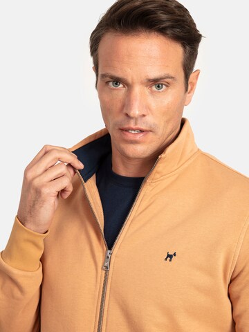 Williot Zip-Up Hoodie in Yellow
