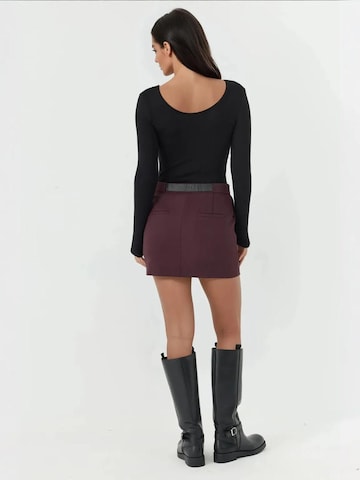 Hiccup Skirt 'Skorts' in Brown