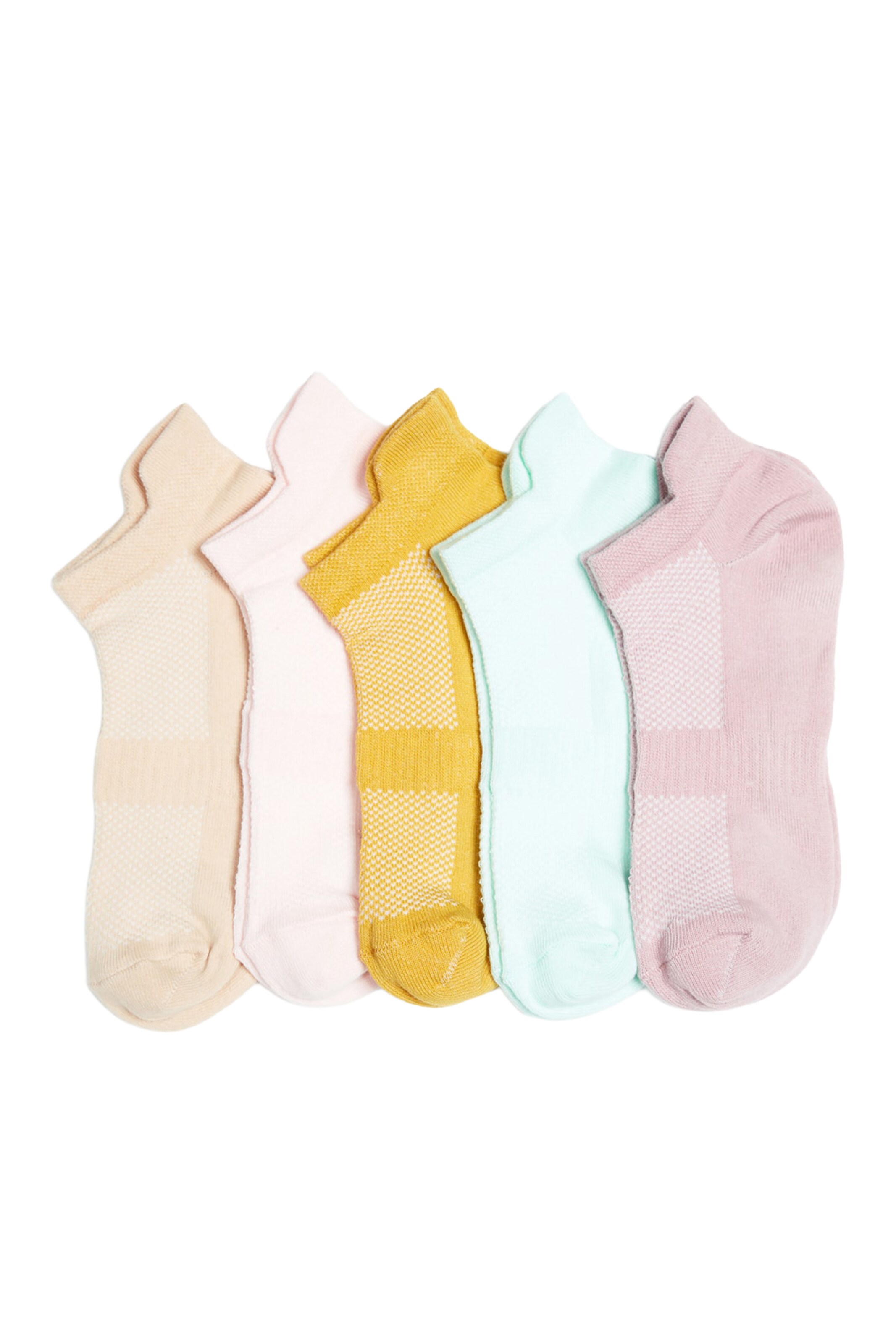 Trendyol Socks in 35-40,5 in Beige / Mustard / Mint / Lilac / Rose, Item view