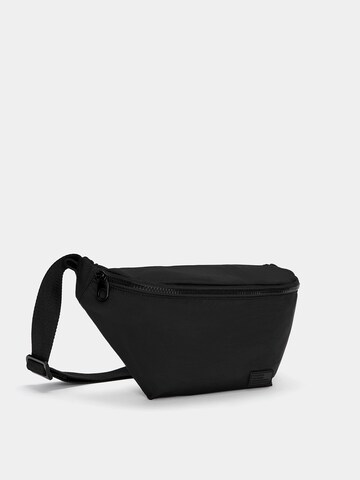 Pull&Bear Gürteltasche in Schwarz