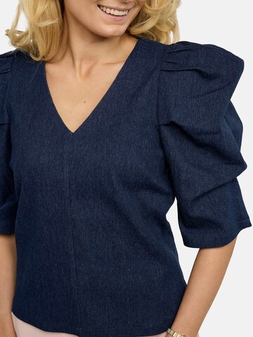 Liberte Essentiel Shirt ' WINNIE ' in Blau