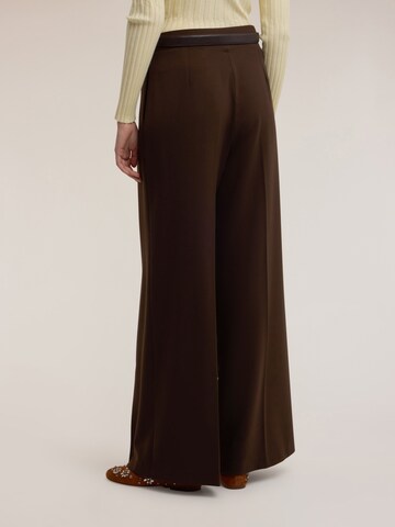 MOTIVI - Pierna ancha Pantalón en marrón