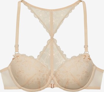 LASCANA Push-up Bra in Pink: front