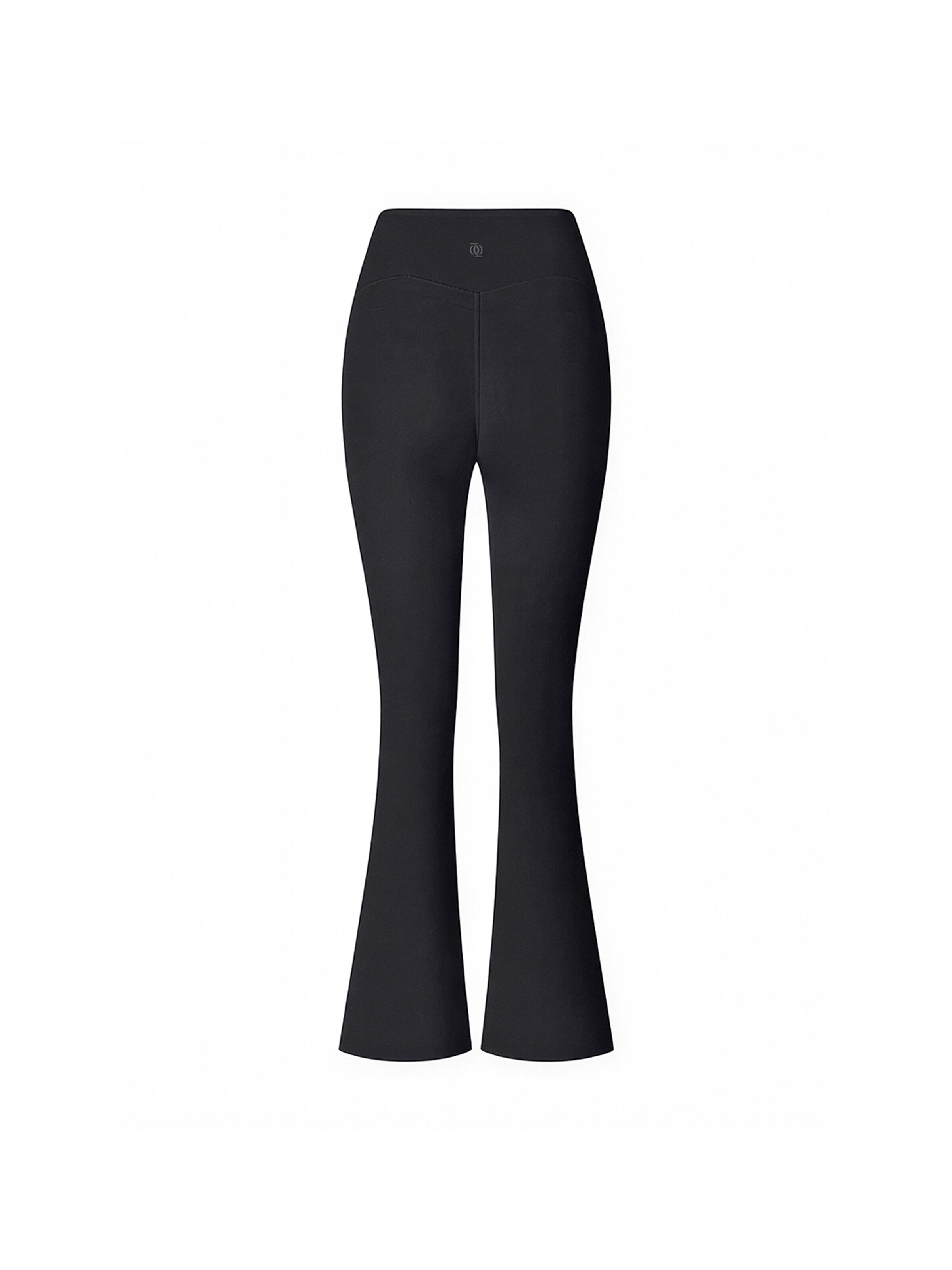 GOD SAVE QUEENS Leggings 'Second Skin Studio High-Waisted Bootcut Legging' in Schwarz: Vorderseite