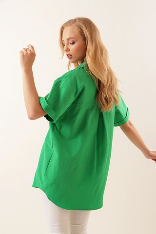 Chemisier Bigdart en vert
