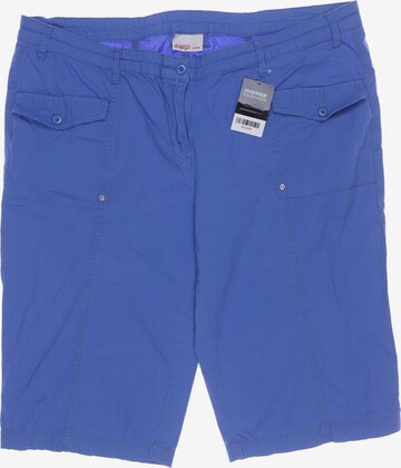SHEEGO Shorts in 5XL in Blue: front
