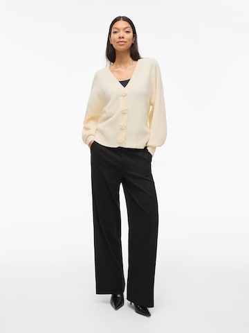 VILA Knit cardigan in Beige