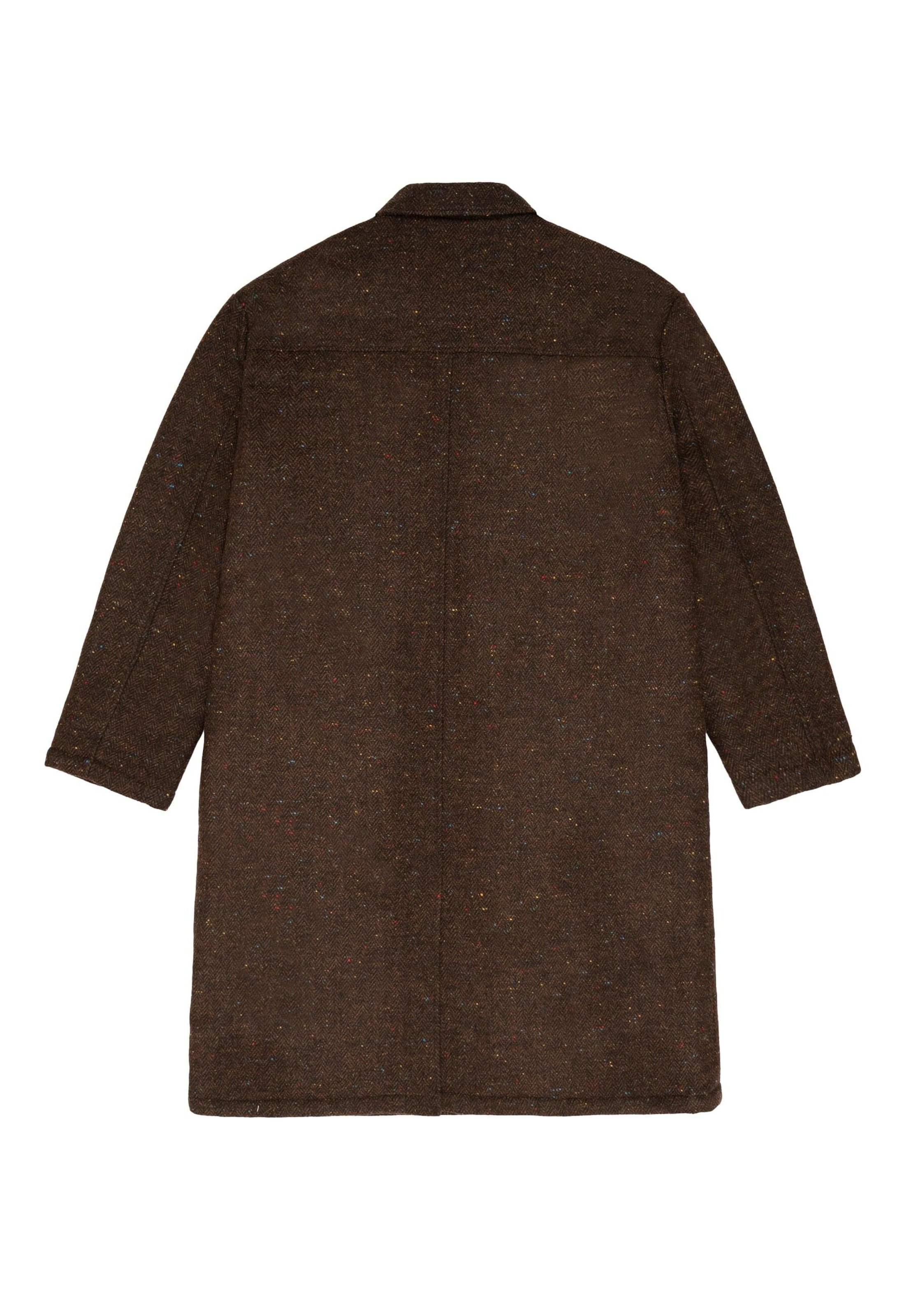 Cappotto di mezza stagione 'Herringbone' di Prohibited in marrone