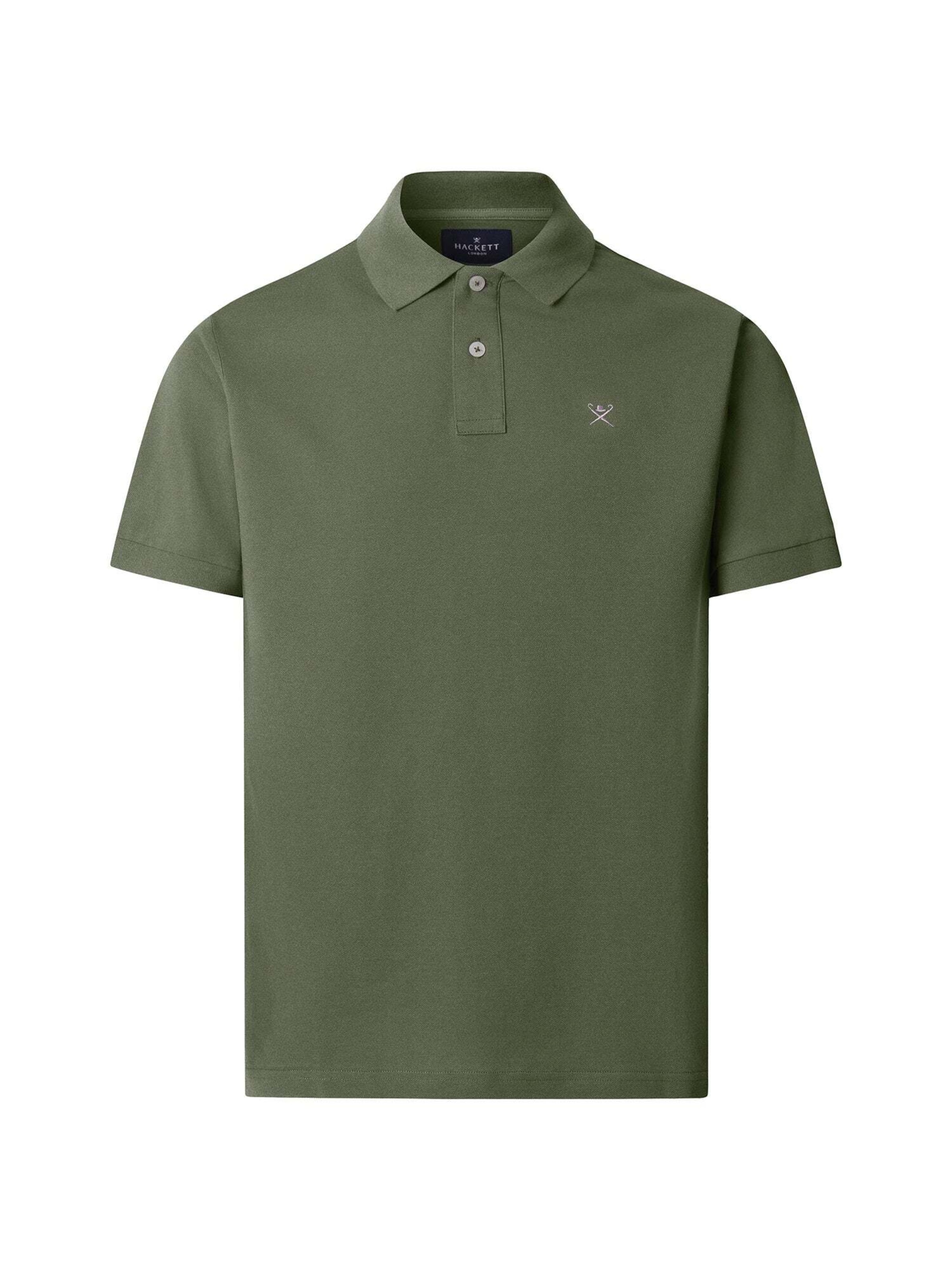 Hackett London Poloshirt in Grün: Vorderseite