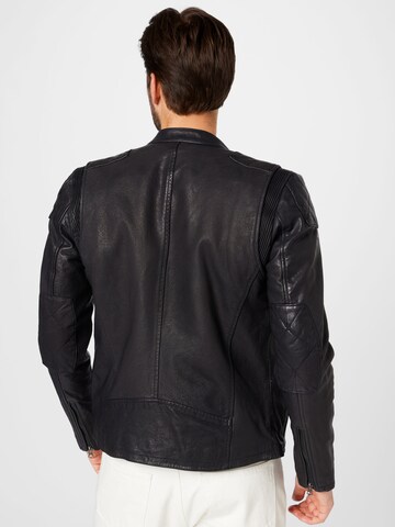 SuperdryPrijelazna jakna 'Moto Racer' - crna boja