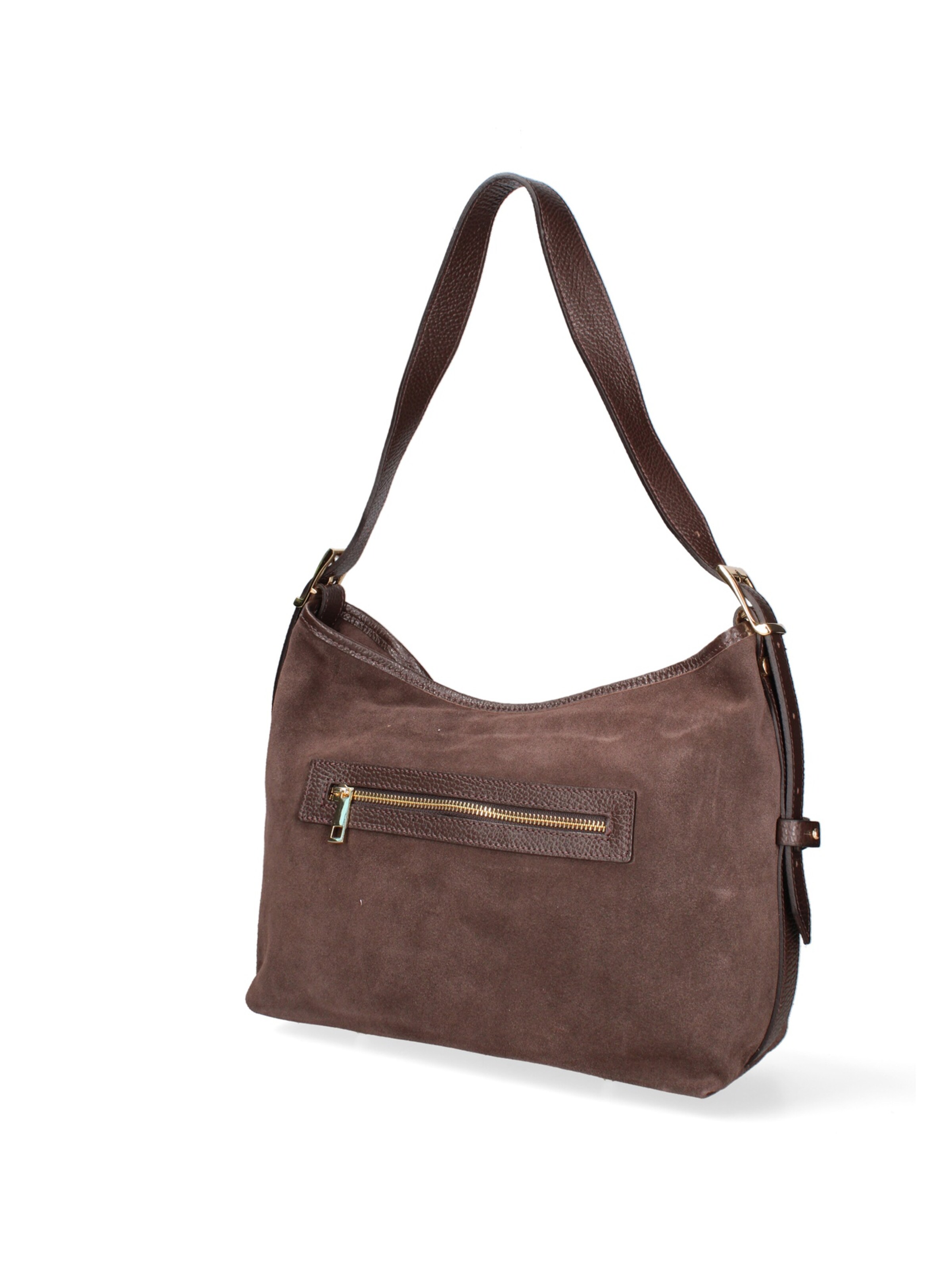 Sac bandoulière Gave Lux en marron : devant