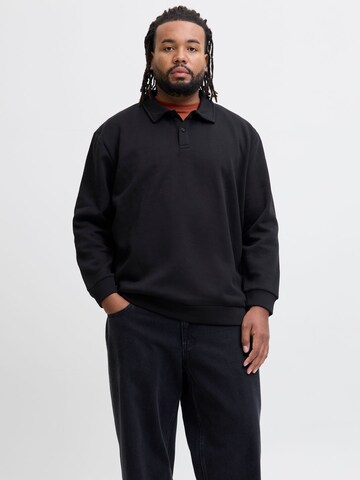 JACK & JONES Sweatshirt in Zwart: voorkant