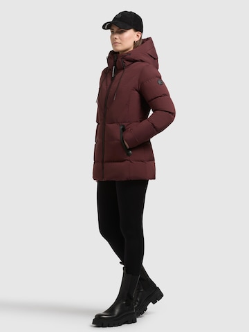 khujo Winterjacke 'Rabb' in Rot