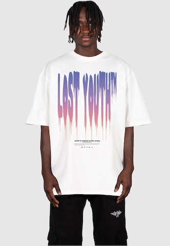 Lost Youth T-shirt i vit: framsida