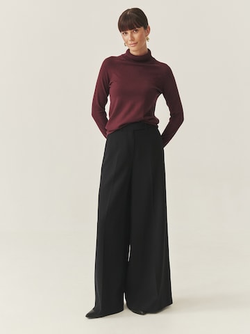 Wide Leg Pantalon TATUUM en noir