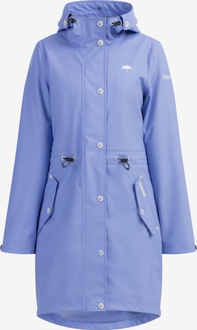 Manteau fonctionnel 'Bridgeport' Schmuddelwedda en violet : devant