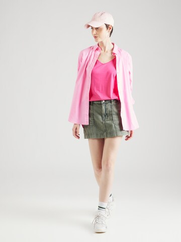 Ragwear Shirt 'Jungie Org' in Pink