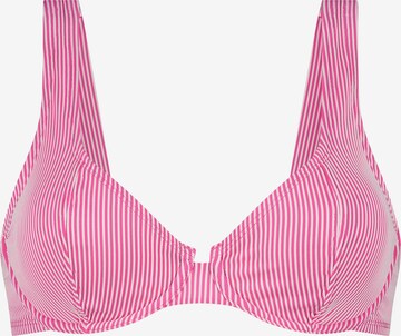 Hunkemöller Bikini Top 'Fiji' in Pink: front