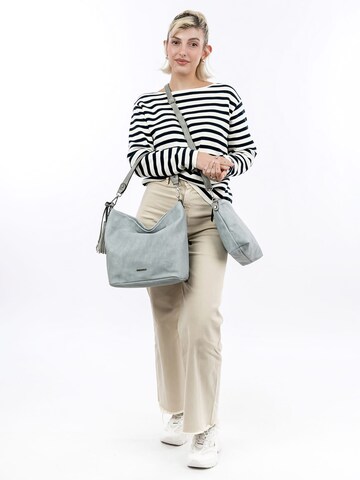 Borsa a spalla 'Elke' di Emily & Noah in blu