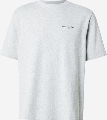 Abercrombie & Fitch Majica | siva barva: sprednja stran