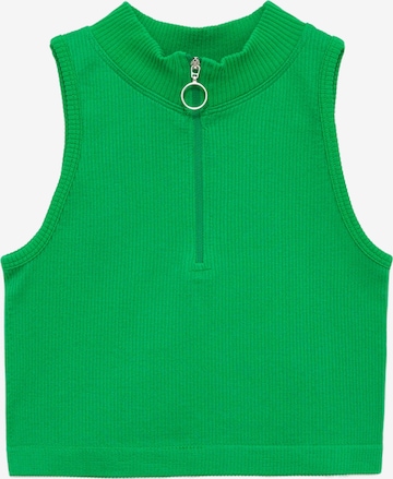 Tops en tricot No Matter What en vert : devant