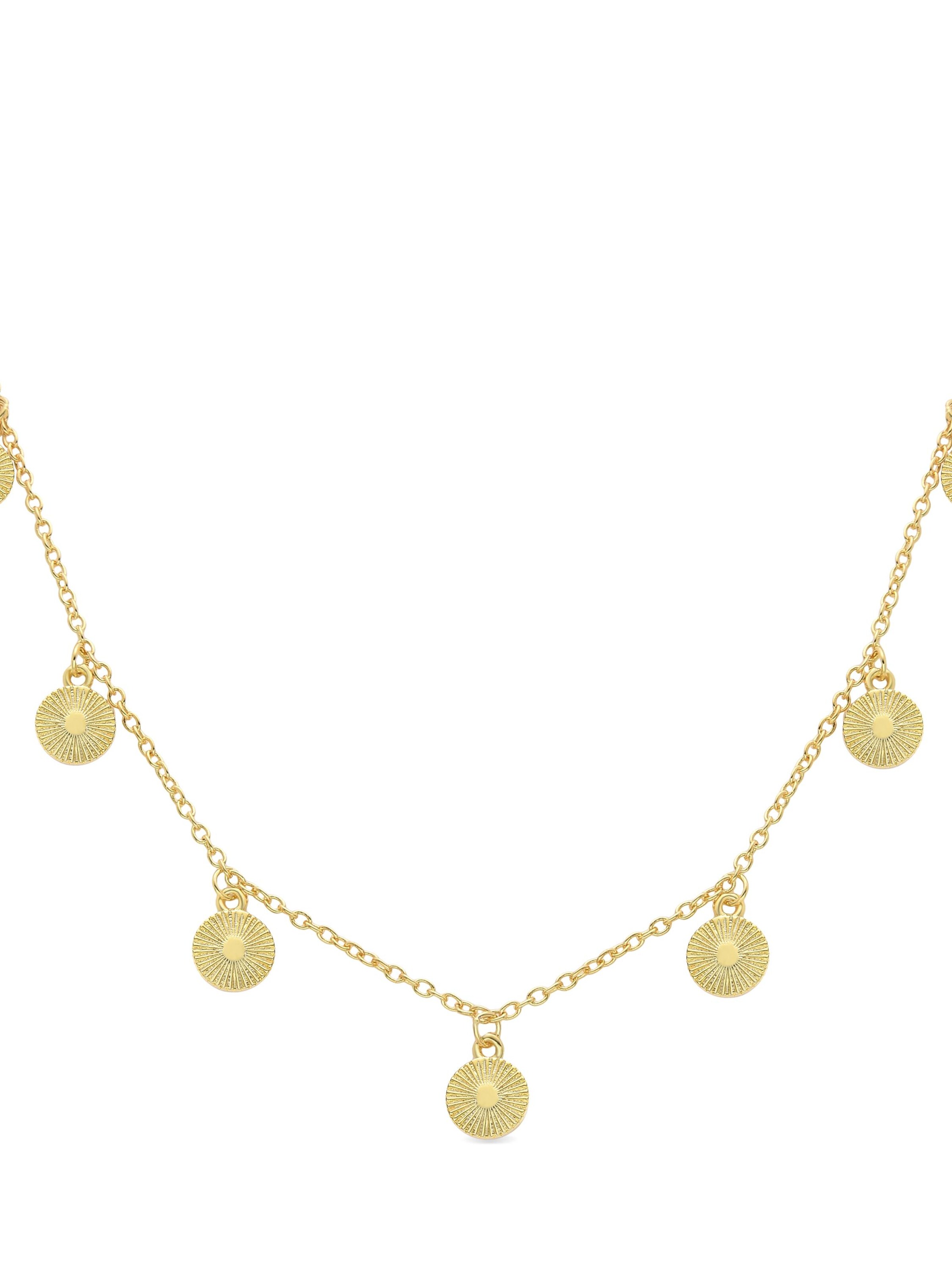 Collana 'Balark' di Luxenter in giallo: frontale