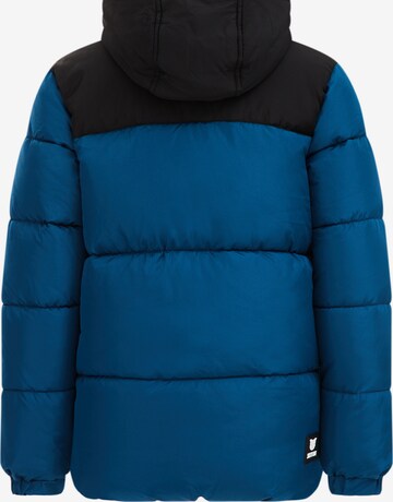 WE Fashion Zimní bunda – modrá