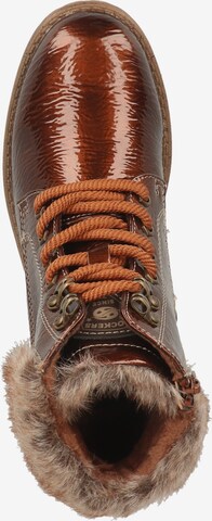 Dockers by Gerli Lace-Up Ankle Boots in Brown