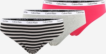 Calvin Klein Underwear Plus Thong in Grey: front