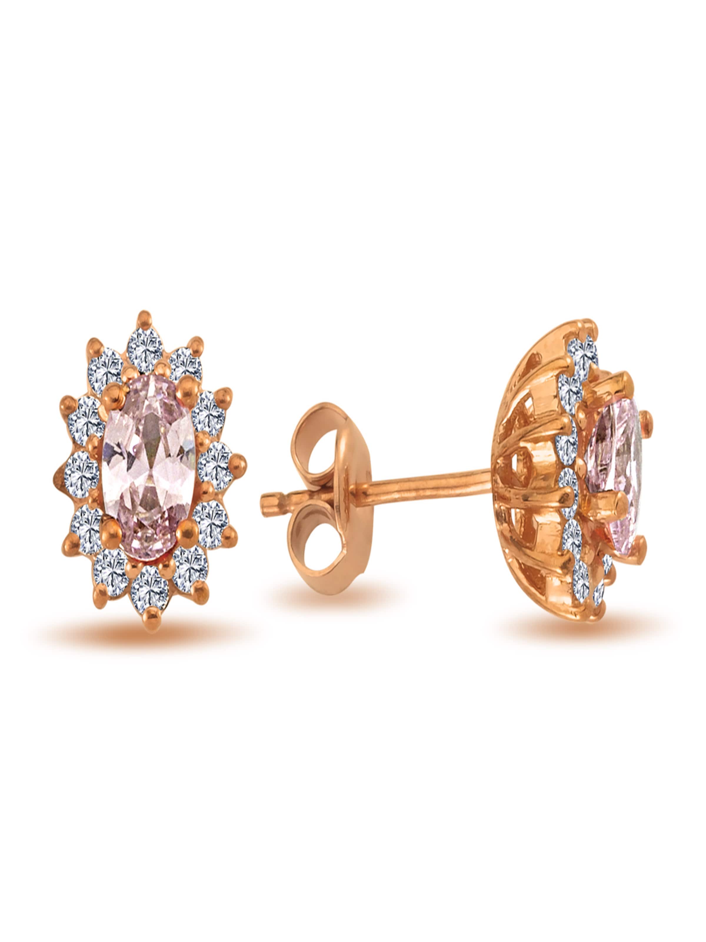 EinStein Diamant Earrings 'Vintage' in Gold: front