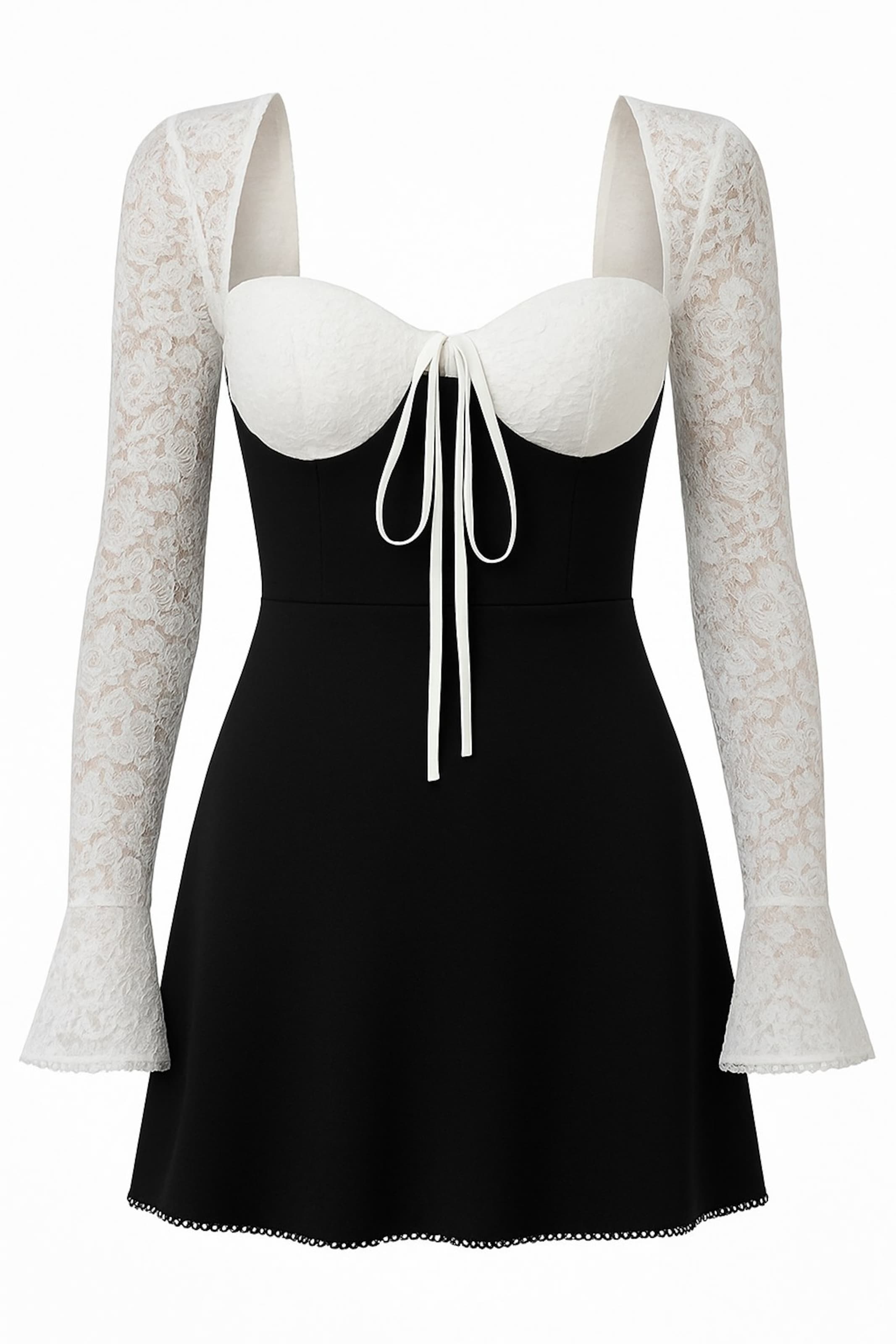 WOMAN VISION Jurk in Zwart: voorkant