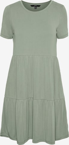 VERO MODA Jurk 'FILLI CALIA' in Groen: voorkant