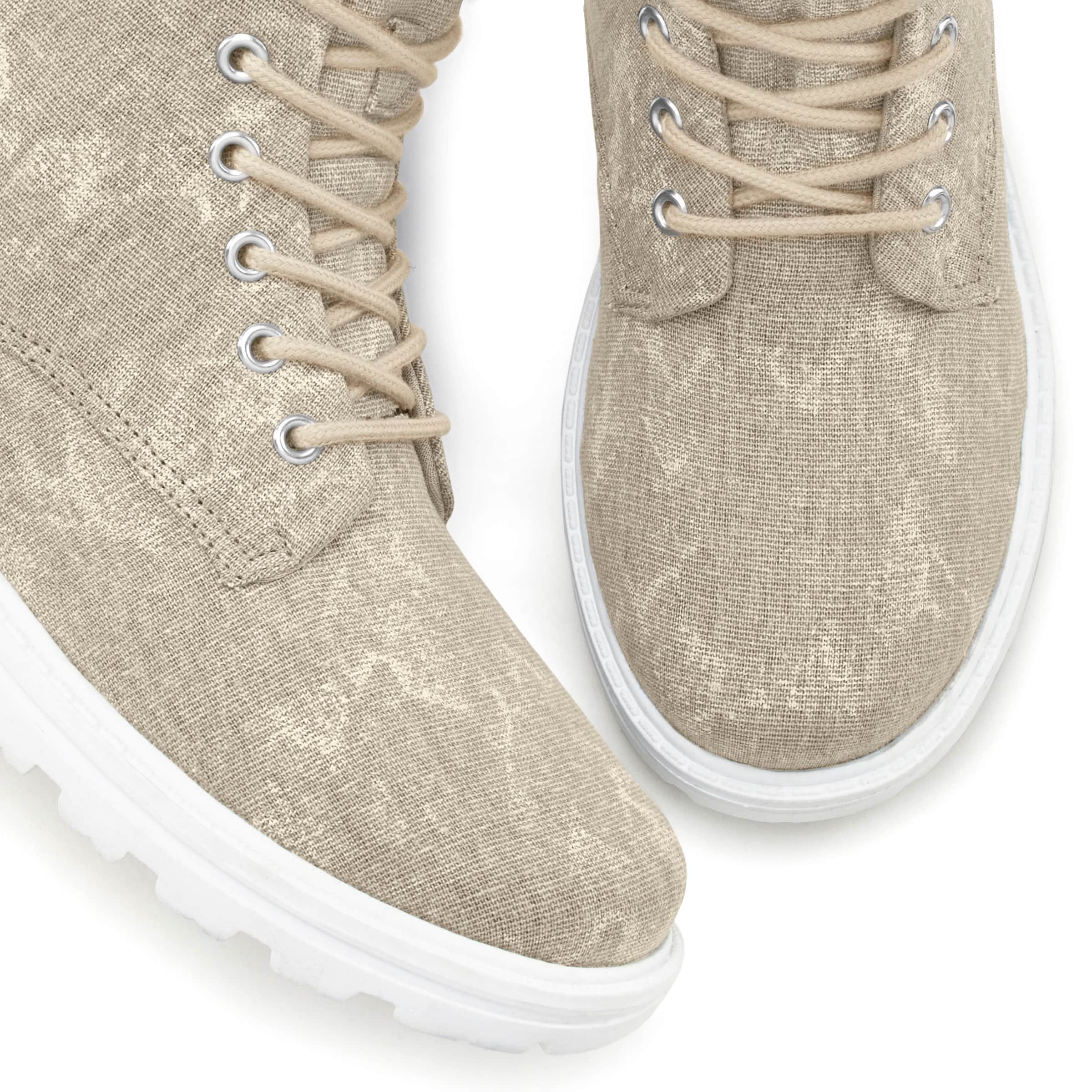 LASCANA - Botim com fivela em bege