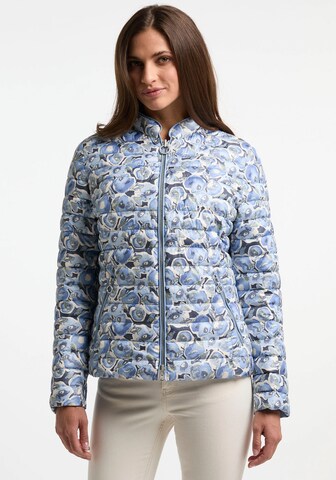 Barbara Lebek Between-Season Jacket in Blue: front