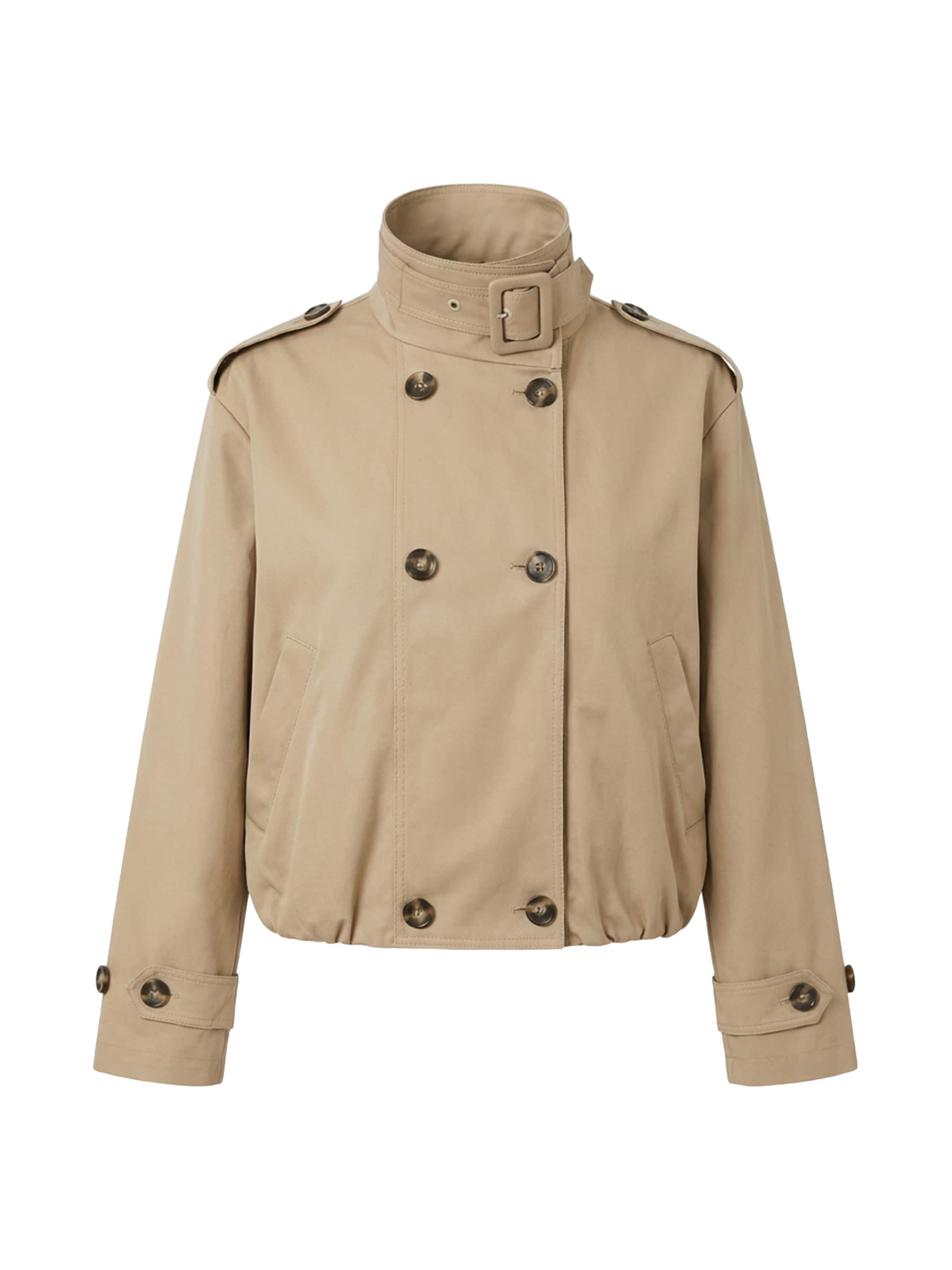 studioselect Φθινοπωρινό και ανοιξιάτικο μπουφάν 'Phoebe' σε μπεζ: μπροστά