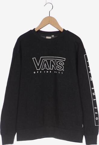VANS Sweatshirt & Zip-Up Hoodie in S in Grey: front
