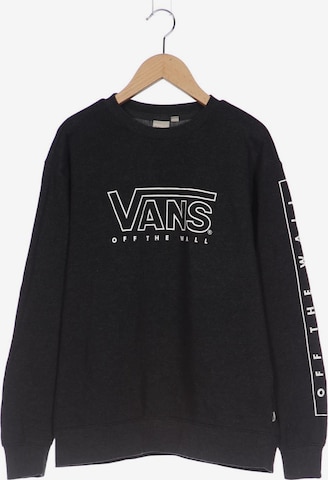 VANS Sweatshirt & Zip-Up Hoodie in S in Grey: front